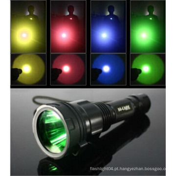 Acessórios de mergulho multi filtros de cor para lanternas / lente de 45mm C8 lanterna